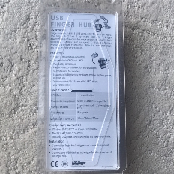 USB Finger Hub - Picture 2 of 4